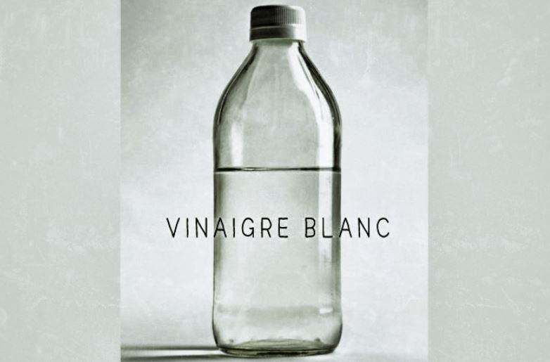 vinaigre blanc nettoyer maison