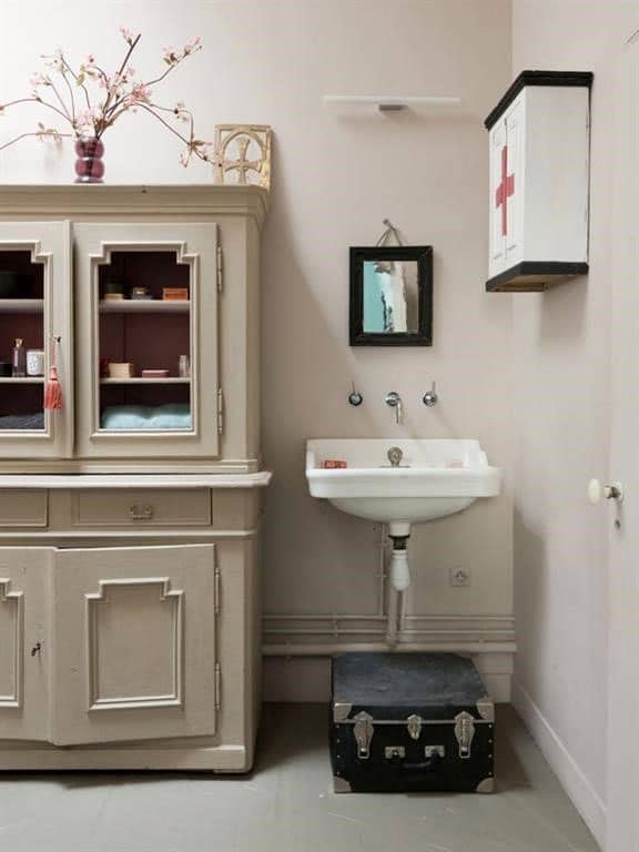 Salle de bain vintage DIY 