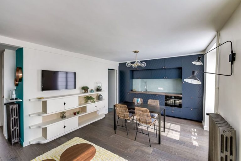 Cuisine ouverte sur salon photos et conseils d'aménagement tendance