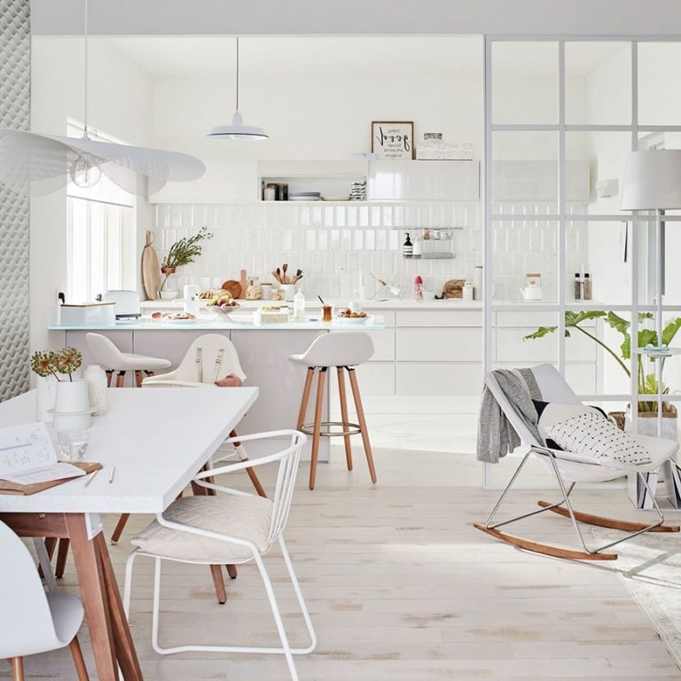 Cuisine ouverte sur salon photos et conseils d'aménagement tendance