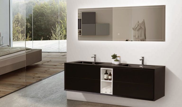 À épingler : Meuble de salle de bain suspendu : notre sélection tendance