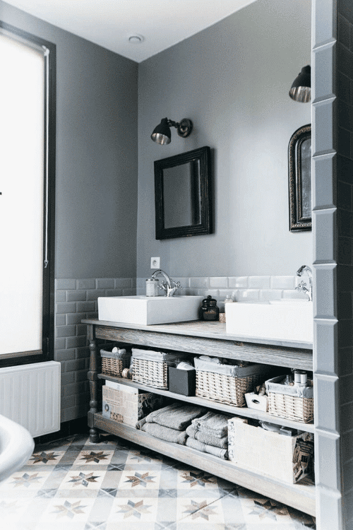Peinture salle de bain : 40 idées de couleurs pour une déco tendance