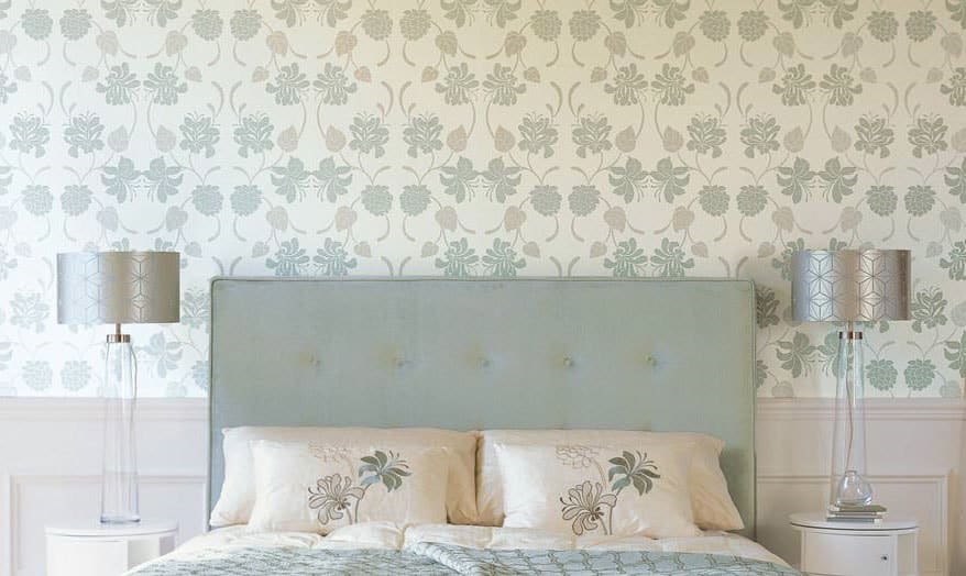 Papier peint ambiance romantique 