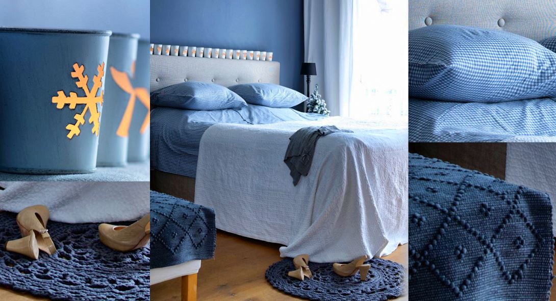 Chambre bleue