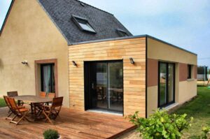 Extension de maison en bois