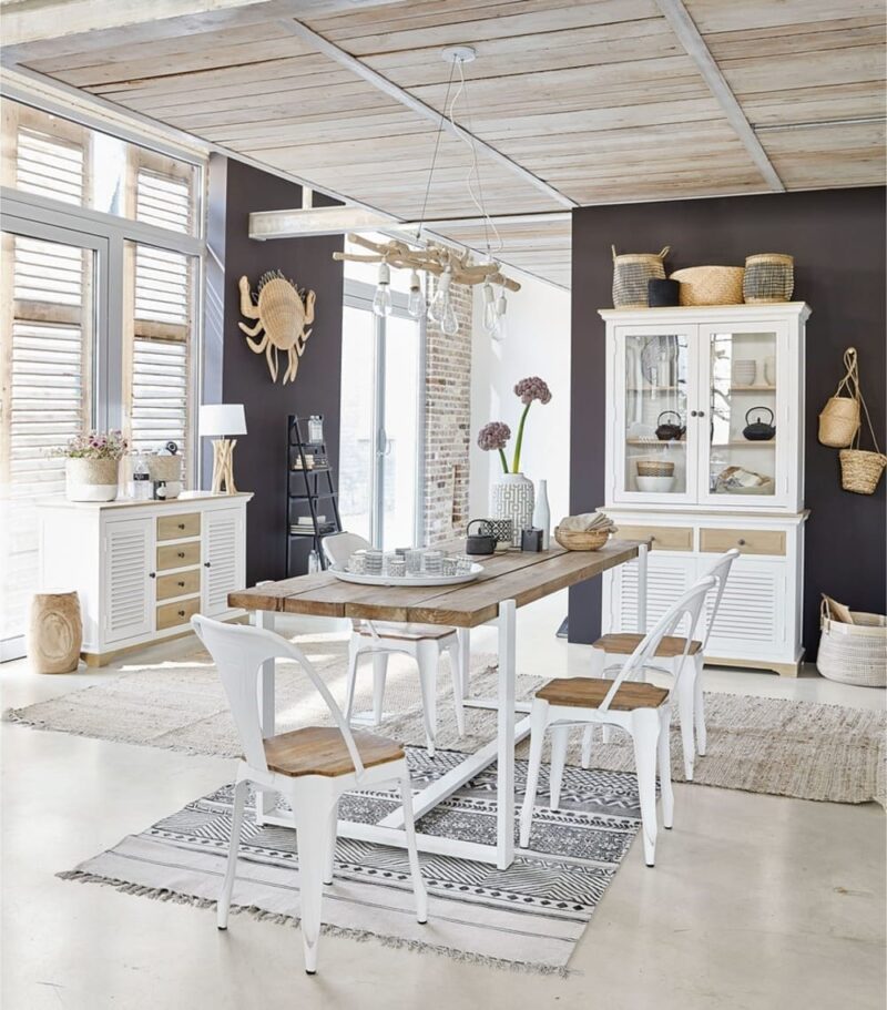 Lustre Bois Flott Maison Du Monde