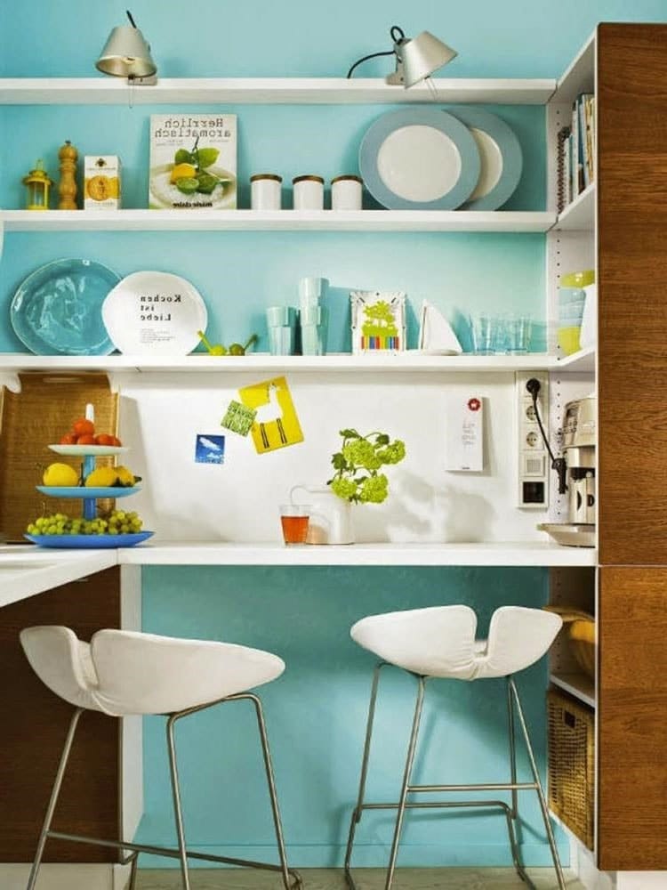 Déco murale cuisine : 33 idées décoration pour vos murs de ...