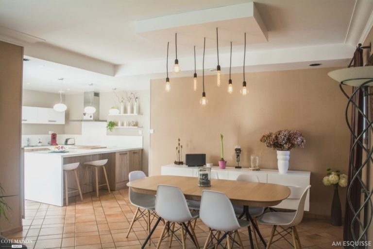 Cuisine ouverte sur salle à manger : 31 idées d’aménagement tendances