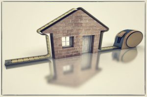 mesure d'une maison pour l'emprise au sol