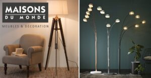 lampadaire maisons du monde