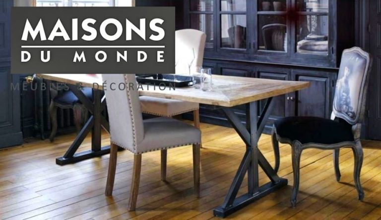 Table Maisons du Monde : notre sélection pour une déco réussie