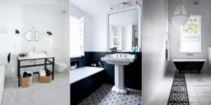 3 exemples de salle de bain blanche