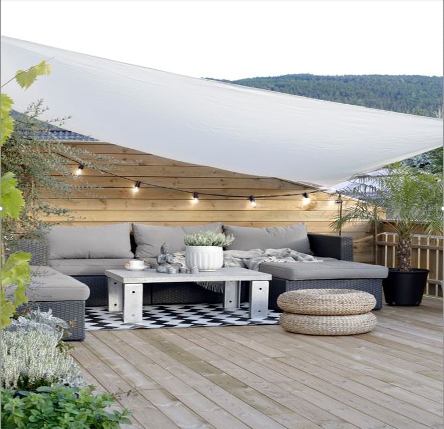 Terrasse naturelle bois