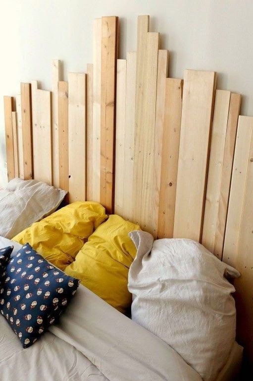 DIY faire une tête de lit soimême 31 idées et inspiration en photos