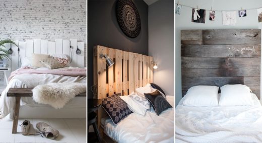 À épingler : DIY : 39 têtes de lit en palette à faire soi même