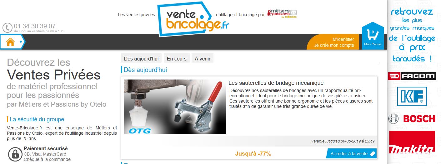 Ventes Bricolage Capture 