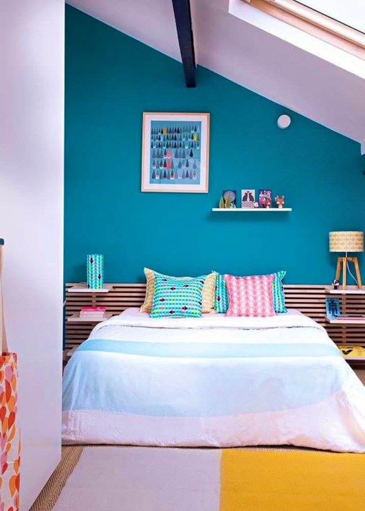 Chambre Turquoise 