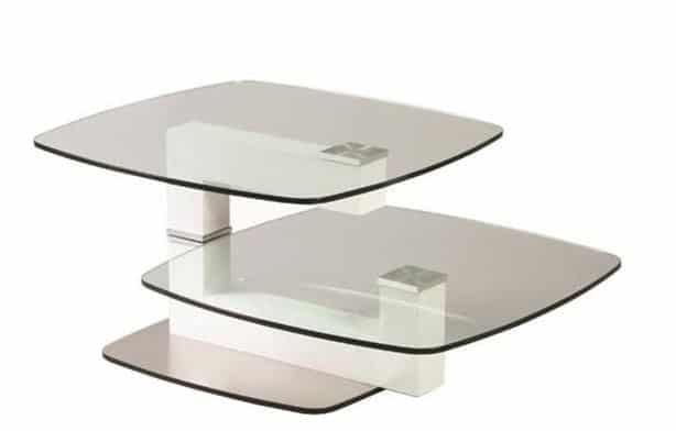 Table Relevable Verre 
