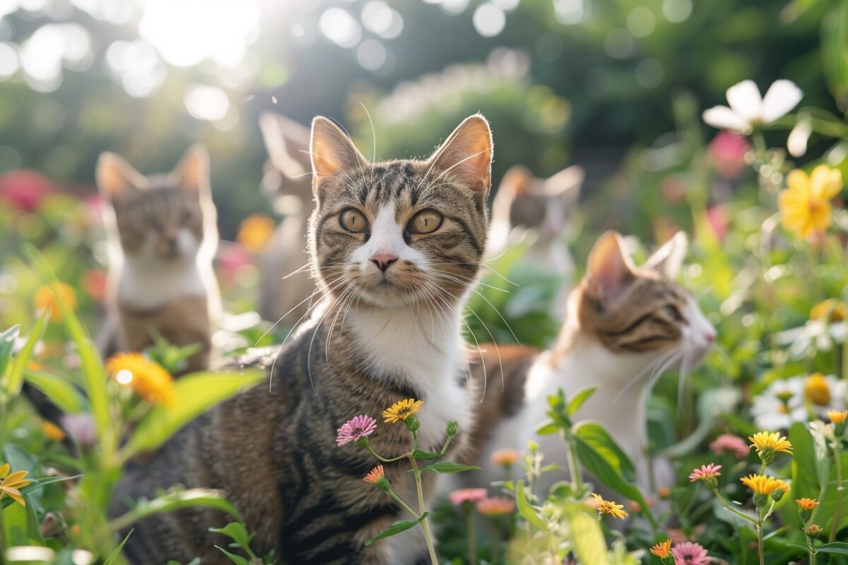 10 astuces pratiques pour éloigner les chats de mon jardin