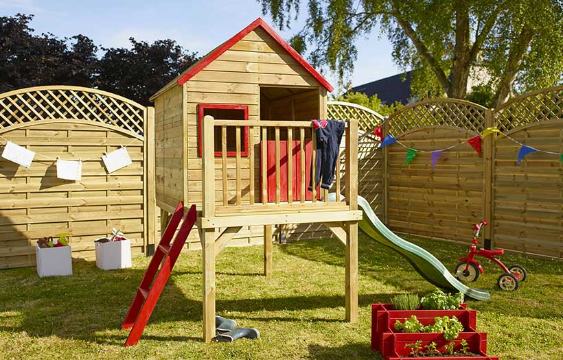 Jeux d'extérieur : aménager votre jardin pour votre enfant