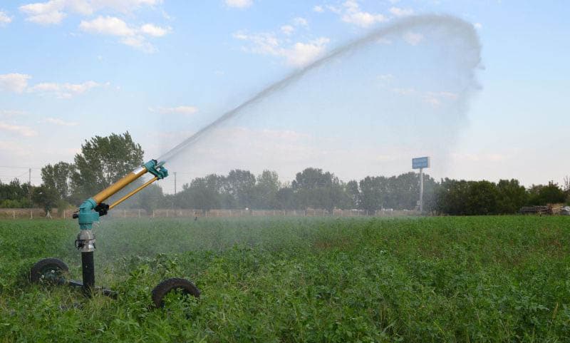 Arroseur irrigateur pulvérisateur compact 8 arrosages arroser irriguer jets eau jardin pelouse 6m 