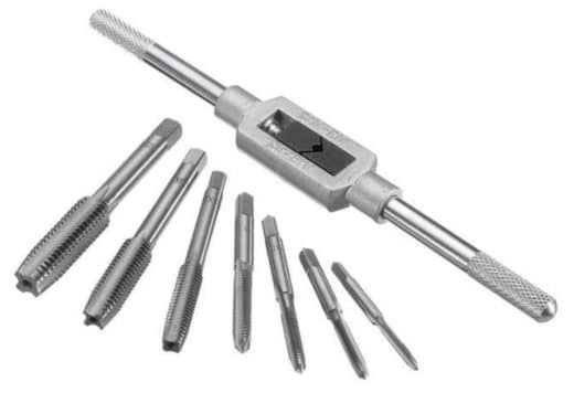 Filière de taraudage métrique à gauche HSS – Acier 70 kg Atorn Filières