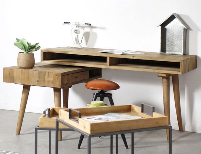 Bureau Angle scandinave