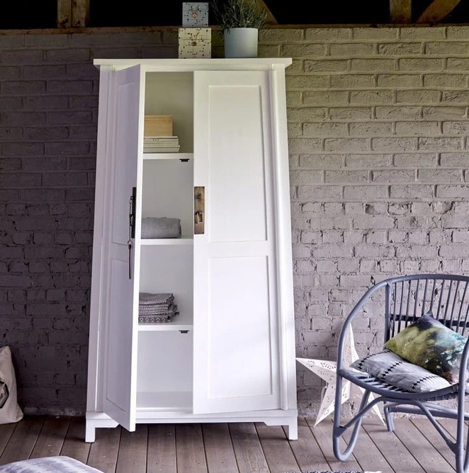 Armoire Acajou Blanc