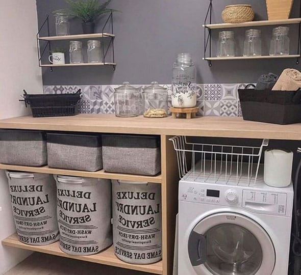 Rangements de buanderie : Organisation, aménagement et déco !