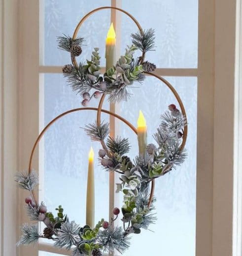 Deco fenêtre noël 50 supers idées pour décorer vos fenêtres