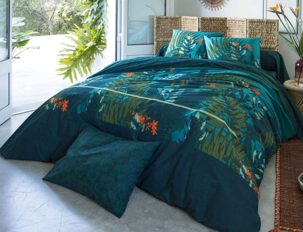 Housse de couette bleu canard : 20 housses au top pour la déco