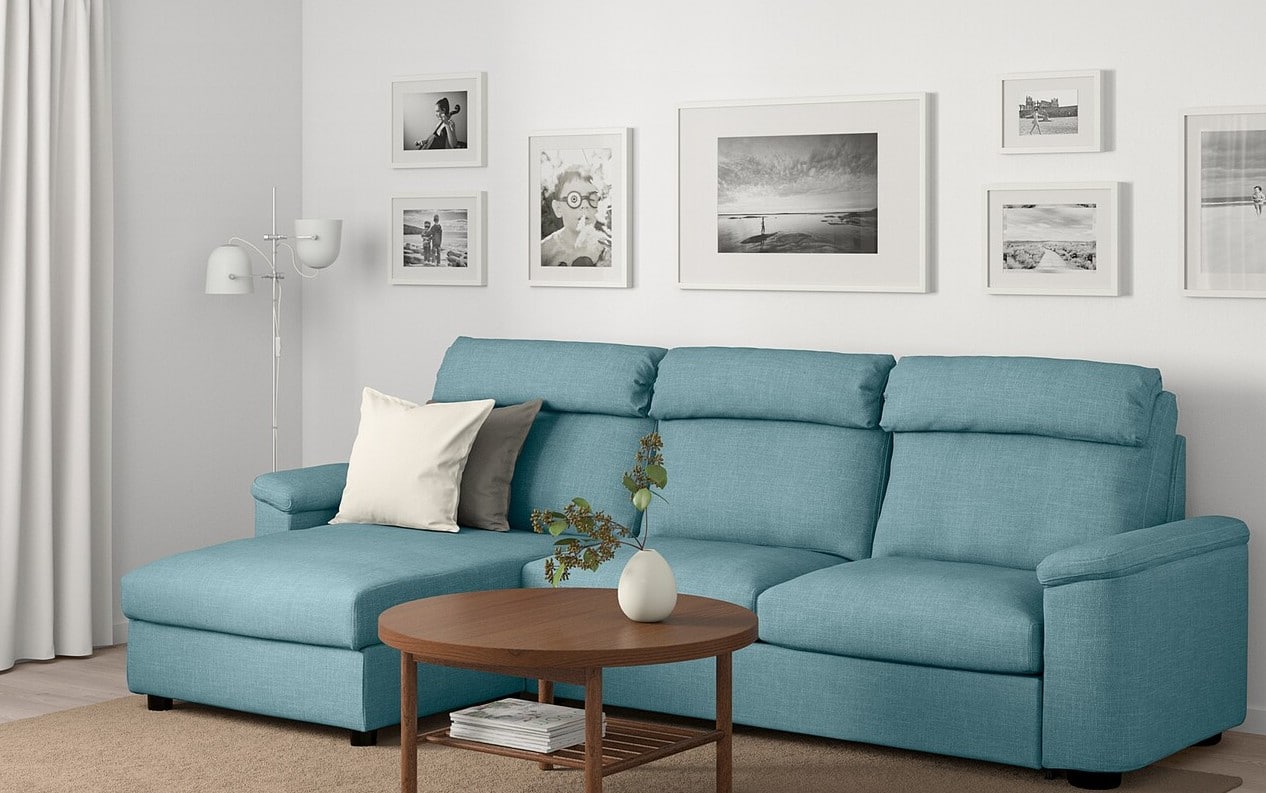 Sofa Convertible Bleu