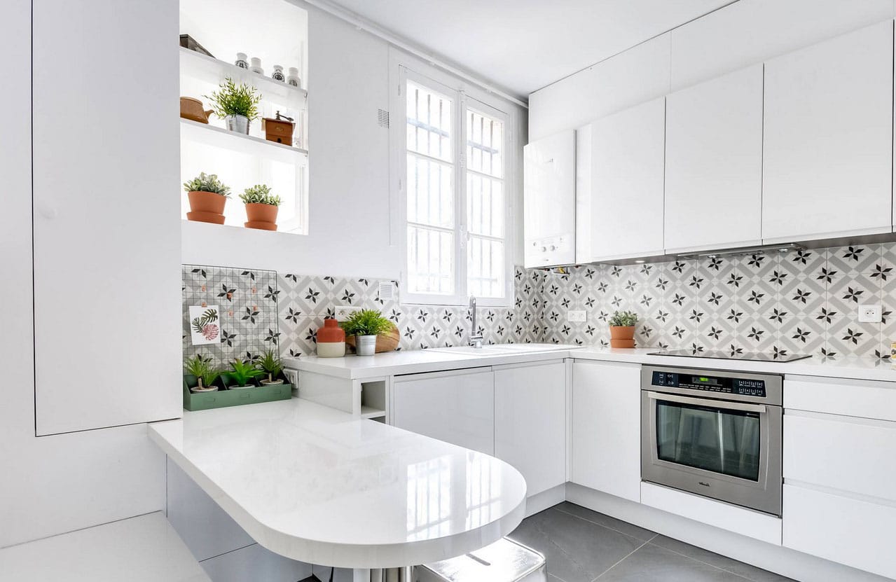 12 Idees Tendance De Credences Pour La Deco D Une Cuisine Blanche