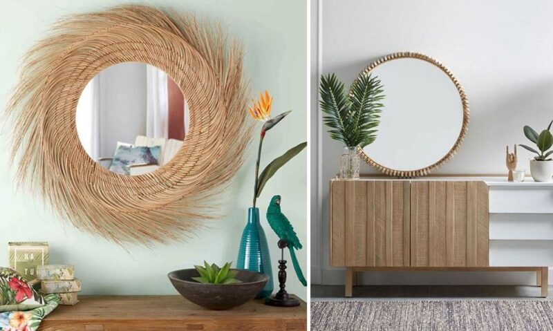 Grand miroir rond : les plus beaux modèles pour votre déco