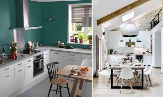 Peinture pour une cuisine blanche : quelle couleur choisir