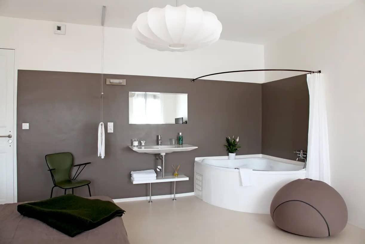 Salle De Bain Taupe 