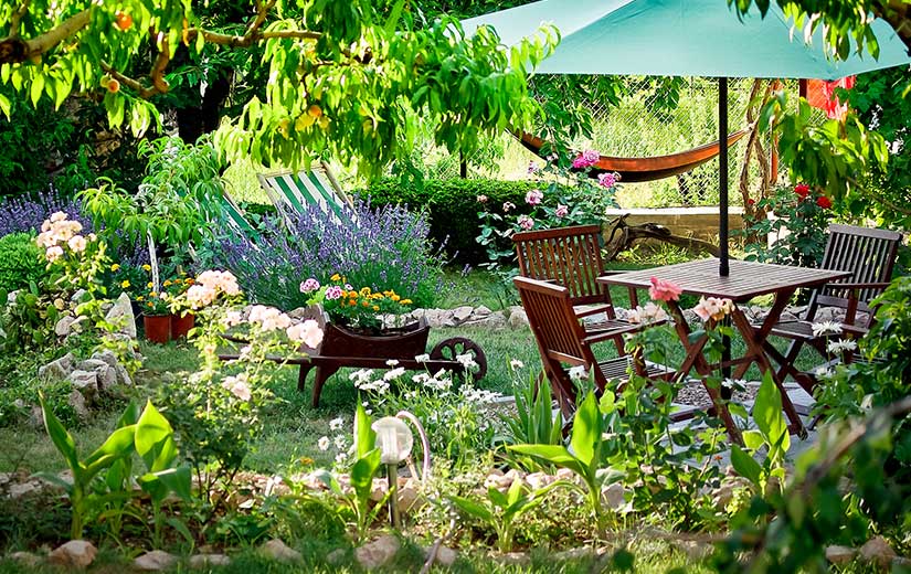 Faire Ombre dans le Jardin