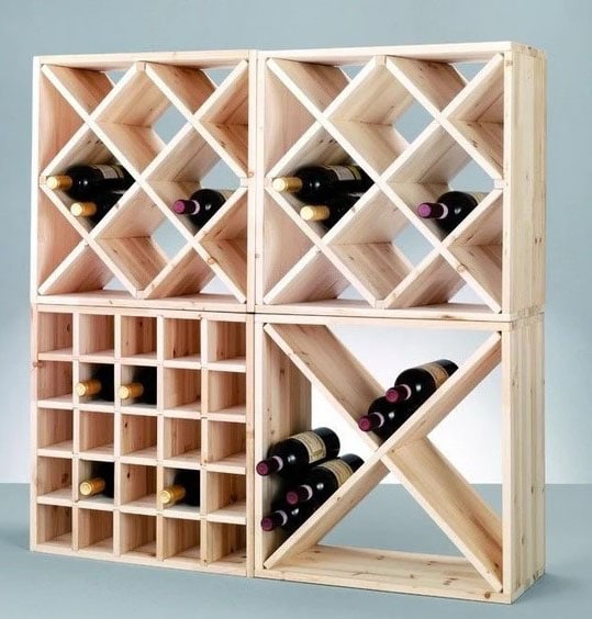 Casier de rangement bouteille de vin - Vin&Co®
