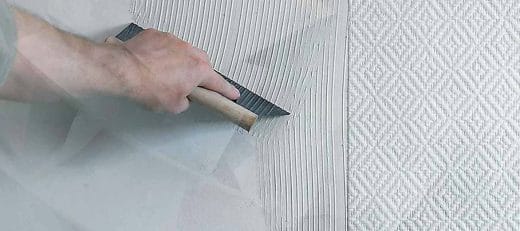 À épingler : Poser de la toile de verre au plafond : comment faire ?