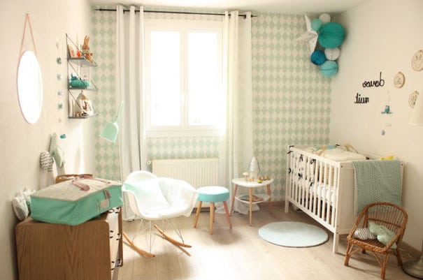 Deco Chambre Bebe Vert D Eau 12 Idees Deco Inspirantes