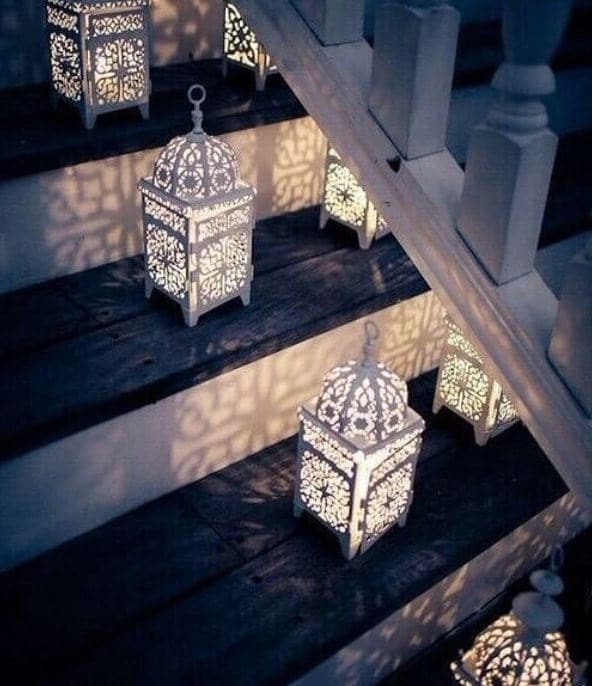 Lanternes Escalier 