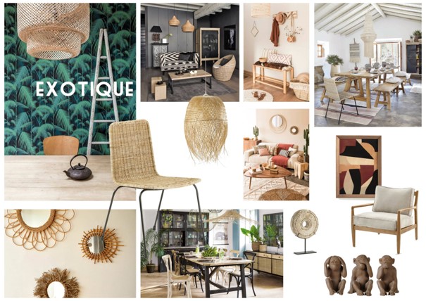 Moodboard Exotique 
