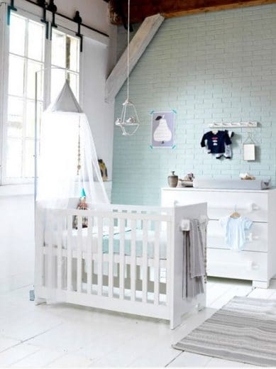 Déco chambre bébé vert d’eau : 12 idées déco inspirantes