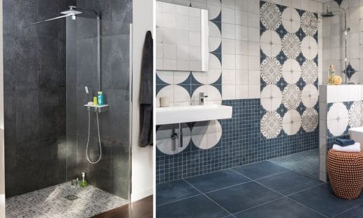 Douche à l'italienne : Quelle carrelage choisir pour sa salle de bain