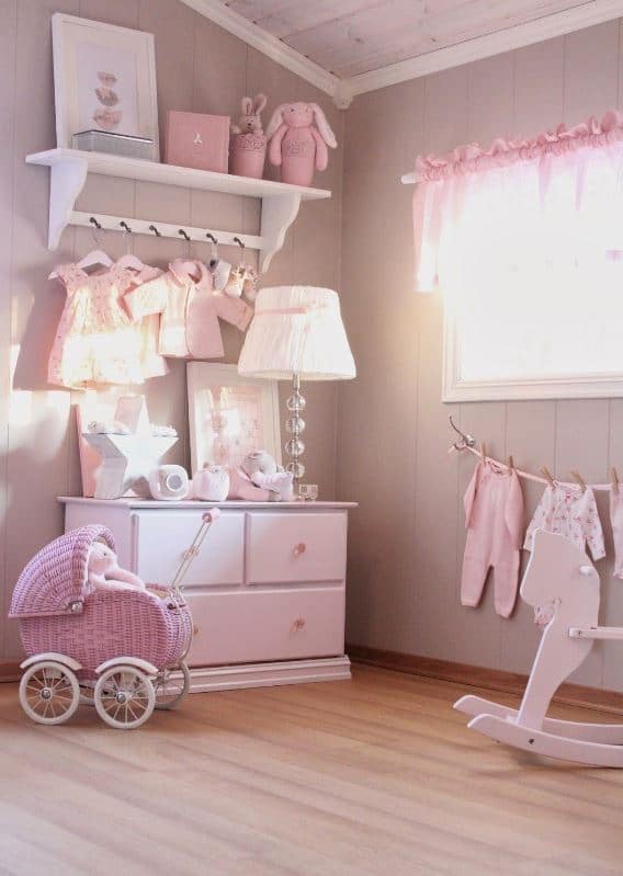 Chambre Bebe Fille Le Rose Et Le Taupe Pour Une Deco Reussie