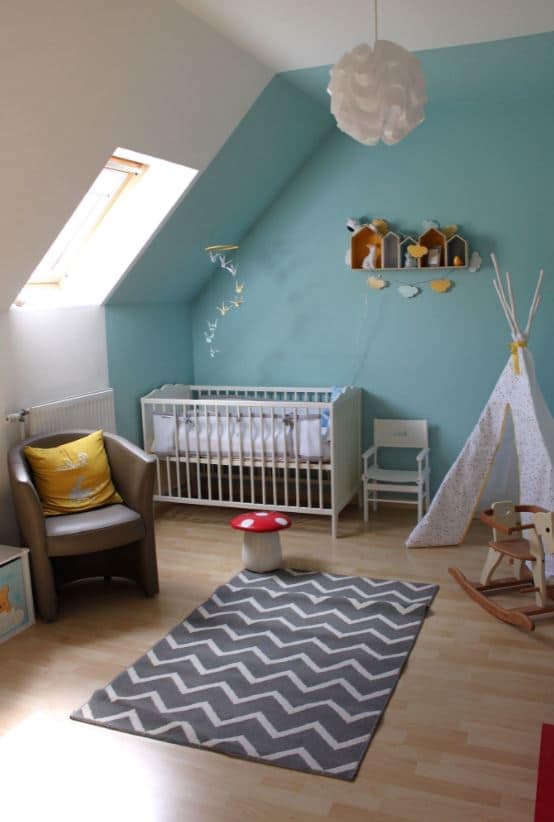 Chambre Bebe Vert Menthe 9 Idees Deco Pour Une Piece Tendance