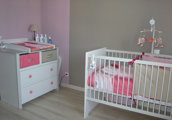 Chambre Bebe Fille Le Rose Et Le Taupe Pour Une Deco Reussie