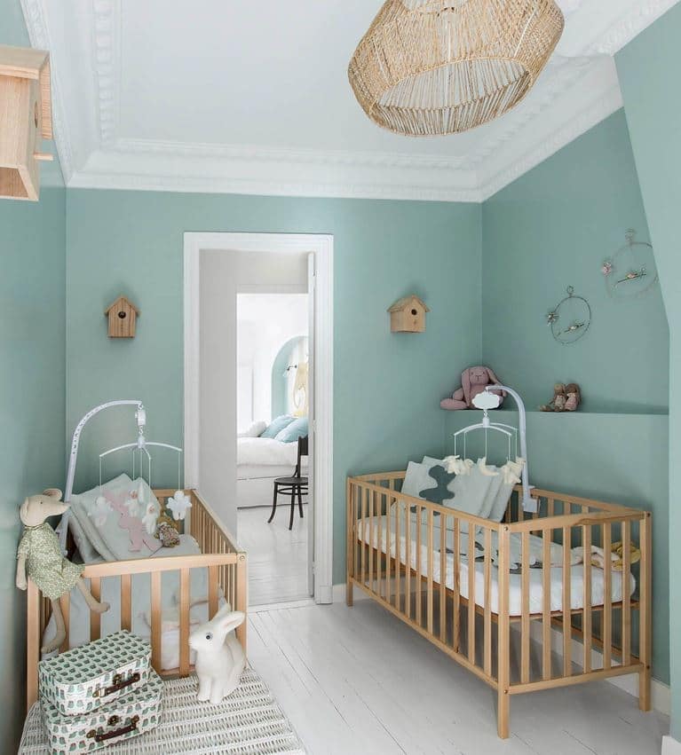 Chambre Bebe Vert Menthe 9 Idees Deco Pour Une Piece Tendance