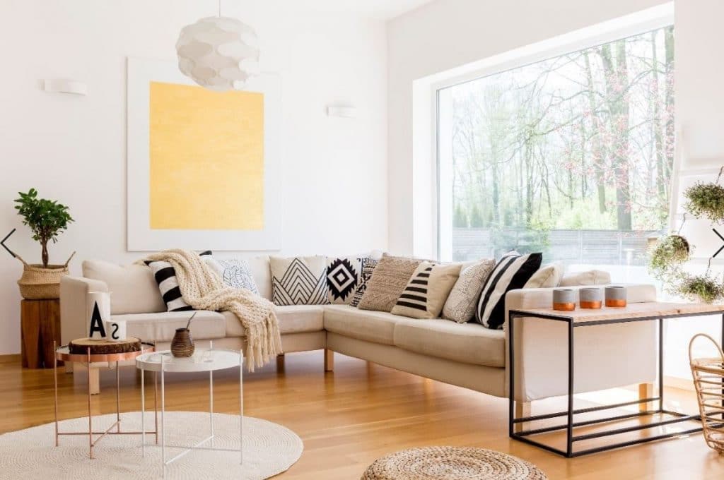 Décoration salon beige et blanc : nos idées et inspirations tendance