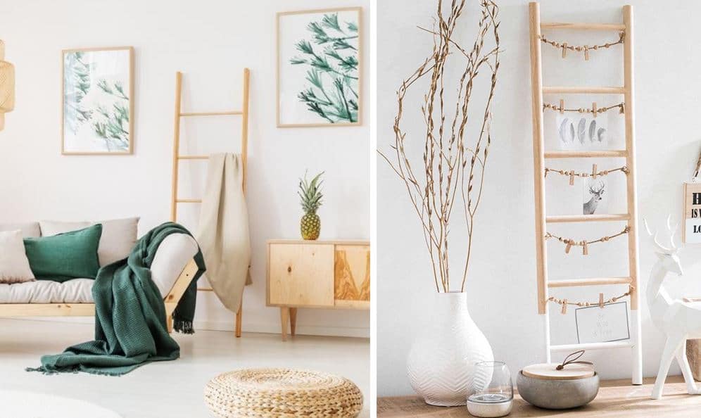 Echelle En Bois Déco